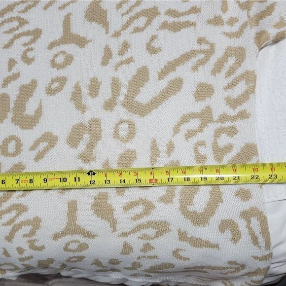 Goodnight macaroon oversized sweater Leopard Print Sz Small - Picture 7 of 10